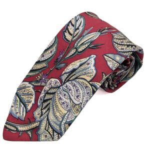 Vintage Brooks Brothers Tropical 100% Silk Necktie Neck Tie